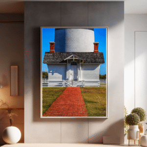 Famous Bodie Island House - OBX Fine Art Print